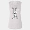Ladies' Bella Flowy Scoop Muscle Tank Thumbnail