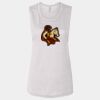 Ladies' Bella Flowy Scoop Muscle Tank Thumbnail