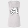 Ladies' Bella Flowy Scoop Muscle Tank Thumbnail