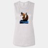 Ladies' Bella Flowy Scoop Muscle Tank Thumbnail