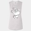 Ladies' Bella Flowy Scoop Muscle Tank Thumbnail