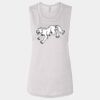 Ladies' Bella Flowy Scoop Muscle Tank Thumbnail