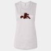 Ladies' Bella Flowy Scoop Muscle Tank Thumbnail