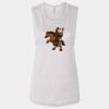 Ladies' Bella Flowy Scoop Muscle Tank Thumbnail