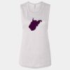 Ladies' Bella Flowy Scoop Muscle Tank Thumbnail