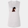 Ladies' Bella Flowy Scoop Muscle Tank Thumbnail