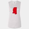 Ladies' Bella Flowy Scoop Muscle Tank Thumbnail