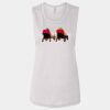 Ladies' Bella Flowy Scoop Muscle Tank Thumbnail