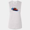 Ladies' Bella Flowy Scoop Muscle Tank Thumbnail