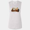 Ladies' Bella Flowy Scoop Muscle Tank Thumbnail
