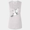 Ladies' Bella Flowy Scoop Muscle Tank Thumbnail