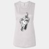 Ladies' Bella Flowy Scoop Muscle Tank Thumbnail