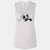 Ladies' Bella Flowy Scoop Muscle Tank Thumbnail