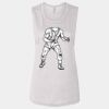 Ladies' Bella Flowy Scoop Muscle Tank Thumbnail