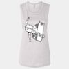 Ladies' Bella Flowy Scoop Muscle Tank Thumbnail