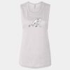Ladies' Bella Flowy Scoop Muscle Tank Thumbnail