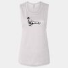 Ladies' Bella Flowy Scoop Muscle Tank Thumbnail