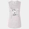 Ladies' Bella Flowy Scoop Muscle Tank Thumbnail