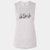Ladies' Bella Flowy Scoop Muscle Tank Thumbnail