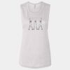 Ladies' Bella Flowy Scoop Muscle Tank Thumbnail