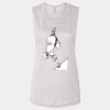 Ladies' Bella Flowy Scoop Muscle Tank Thumbnail