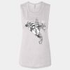 Ladies' Bella Flowy Scoop Muscle Tank Thumbnail