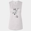 Ladies' Bella Flowy Scoop Muscle Tank Thumbnail