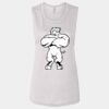 Ladies' Bella Flowy Scoop Muscle Tank Thumbnail