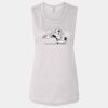 Ladies' Bella Flowy Scoop Muscle Tank Thumbnail