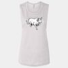 Ladies' Bella Flowy Scoop Muscle Tank Thumbnail