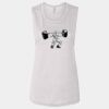 Ladies' Bella Flowy Scoop Muscle Tank Thumbnail
