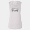 Ladies' Bella Flowy Scoop Muscle Tank Thumbnail