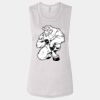 Ladies' Bella Flowy Scoop Muscle Tank Thumbnail