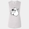 Ladies' Bella Flowy Scoop Muscle Tank Thumbnail
