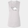 Ladies' Bella Flowy Scoop Muscle Tank Thumbnail