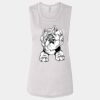 Ladies' Bella Flowy Scoop Muscle Tank Thumbnail