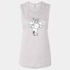 Ladies' Bella Flowy Scoop Muscle Tank Thumbnail