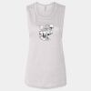 Ladies' Bella Flowy Scoop Muscle Tank Thumbnail