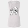 Ladies' Bella Flowy Scoop Muscle Tank Thumbnail
