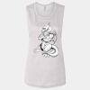 Ladies' Bella Flowy Scoop Muscle Tank Thumbnail