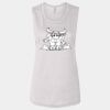 Ladies' Bella Flowy Scoop Muscle Tank Thumbnail