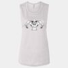 Ladies' Bella Flowy Scoop Muscle Tank Thumbnail