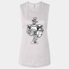 Ladies' Bella Flowy Scoop Muscle Tank Thumbnail
