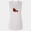 Ladies' Bella Flowy Scoop Muscle Tank Thumbnail