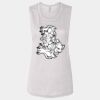 Ladies' Bella Flowy Scoop Muscle Tank Thumbnail