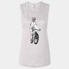 Ladies' Bella Flowy Scoop Muscle Tank Thumbnail