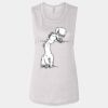 Ladies' Bella Flowy Scoop Muscle Tank Thumbnail