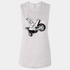 Ladies' Bella Flowy Scoop Muscle Tank Thumbnail