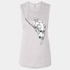 Ladies' Bella Flowy Scoop Muscle Tank Thumbnail