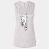 Ladies' Bella Flowy Scoop Muscle Tank Thumbnail